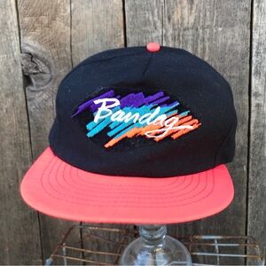 Vintage 80s-90s Bandag Embroidered Snapback Cap Hat